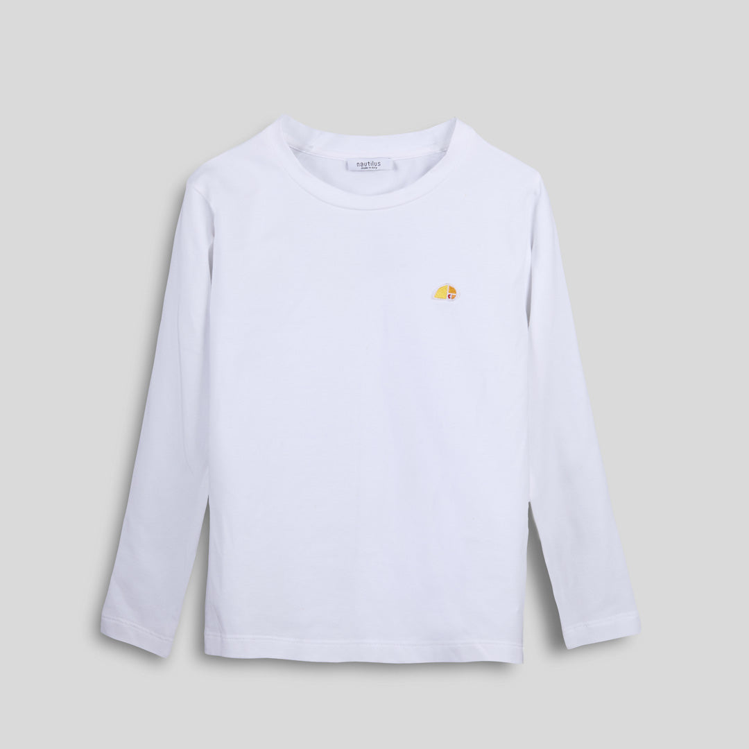 T-shirt manica lunga bianca